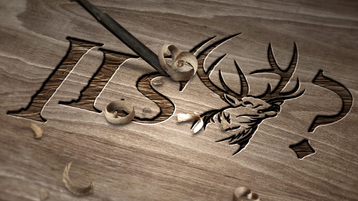 Is It September Yet Elk Hunting Logo Design